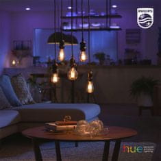 Philips Hue Bluetooth LED White žárovka Filament E27 G93 7W 550lm 2100K