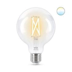 Philips LED Žárovka WiZ Tunable White Filament 8718699786694 E27 G95 6,7-60W 806lm 2700-6500K, stmívatelná