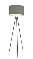 AZZARDO Stojací lampa AZzardo Finn grey AZ2967 E27 1x60W IP20 45cm šedá