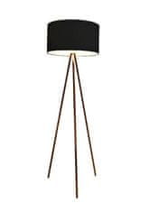 AZZARDO Stojací lampa AZzardo Finn copper black AZ3010 E27 1x60W IP20 45cm černo-měděná