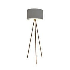 AZZARDO Stojací lampa AZzardo Finn copper grey AZ3011 E27 1x60W IP20 45cm šedo-měděná