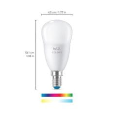 WiZ WiZ LED žárovka E14 P45 4,9W (40W) 470lm 2200-6500K RGB IP20, stmívatelná