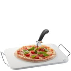 Gefu Gefu sada: kamenný nůž na pizzu s obdélníkovým stojanem G89534