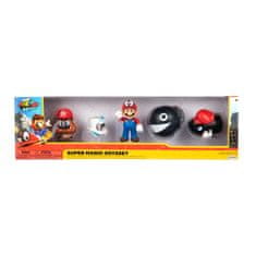 Grooters Nintendo Sada 5 figurek Mario Odyssey