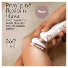 Braun epilátor Silk-épil 9 Flex 9-360 3D Bílý/Růžový