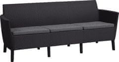 KETER SALEMO 3 seater sofa - grafit