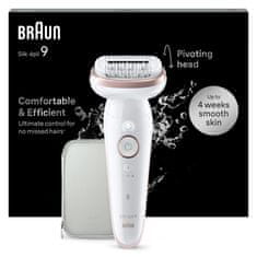 Braun epilátor Silk-épil 9-000 Bílý/Růžový