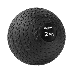 shumee Malý medicinbal na rehabilitační cvičení Slam Ball 23cm 2kg, REBEL ACTIVE