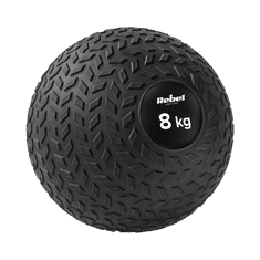 shumee Malý medicinbal na rehabilitační cvičení Slam Ball 23cm 8kg, REBEL ACTIVE