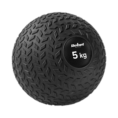 shumee Malý medicinbal na rehabilitační cvičení Slam Ball 23cm 5kg, REBEL ACTIVE