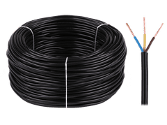 shumee OMY 3x0,75 300/300V černý elektrický kabel
