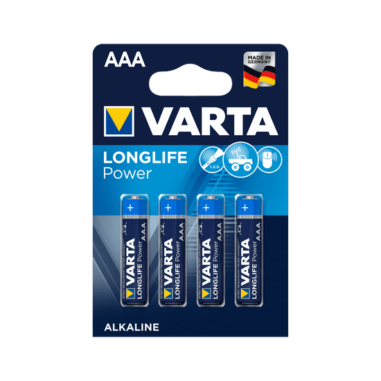 shumee VARTA LR03 LONGLIFE alkalická baterie 4 ks/bl.