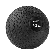 shumee Malý medicinbal na rehabilitační cvičení Slam Ball 23cm 10kg, REBEL ACTIVE