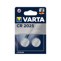 shumee Baterie VARTA CR2025 2ks/bl.