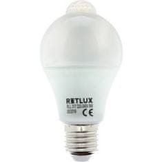 Retlux RLL 317 LED žárovka Classic 8W A60 E27 PIR, teplá bílá 50003802