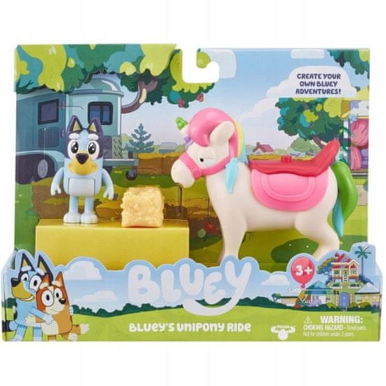 Moose Toys Bluey Sada figurek z pohádky s jednorožcem