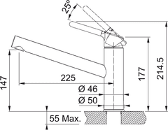 eoshop FC 3054.901 ORBIT Matná černá