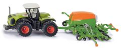 SIKU SIKU Farmer - Traktor se secím přívěsem 1:87