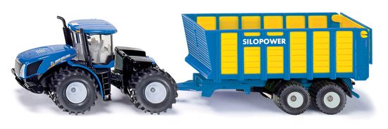 SIKU SIKU Farmer - Traktor New Holland s přívěsem Joskin, 1:50