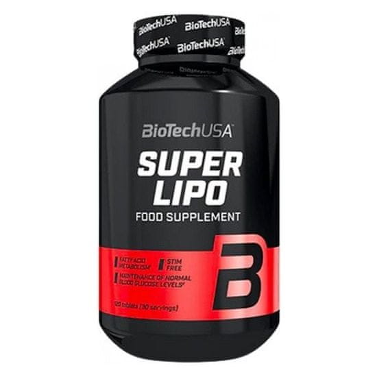 BioTech USA Biotech USA Super Lipo, 120 tablet