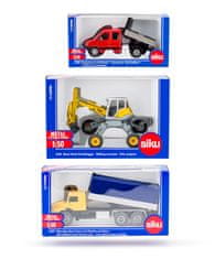 SIKU SIKU Super - set 3 stavebních strojů B, 1:50