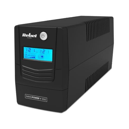 Rebel RB-4023 Nouzový zdroj UPS Nanopower Plus 650 360 W