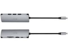 Tracer ADAPTÉR A-3, USB-C, HDMI 4K, USB 3.0, PDW 100W, ETH