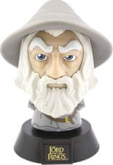 CurePink Plastová dekorativní svítící figurka Lord Of The Rings|Pán prstenů: Gandalf (výška 12 cm)