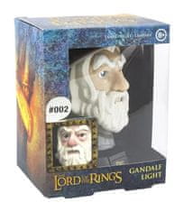 CurePink Plastová dekorativní svítící figurka Lord Of The Rings|Pán prstenů: Gandalf (výška 12 cm)