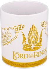 CurePink Keramický hrnek Lord Of The Rings|Pán prstenů: Logo (objem 325 ml)