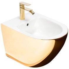 REA Carlo Mini bidet zlatá/bílá REA-C2288 - Rea