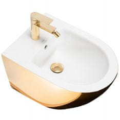 REA Carlo Mini bidet zlatá/bílá REA-C2288 - Rea