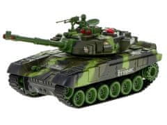 KIK RC Tank 9995 velký 2,4 GHz zelený