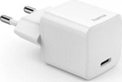 Hama Eco rychlá USB nabíječka, USB-C PD/QC 25 W, bílá