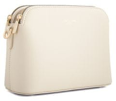 David Jones Dámská crossbody kabelka CM6938 Creamy White