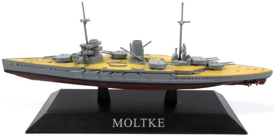 Deagostini De Agostini - bitevní křižník SMS Moltke, 1911, 1/1250