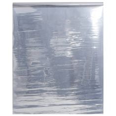 Vidaxl Solární fólie statická reflexní efekt stříbrná 45 x 500 cm PVC