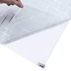 Vidaxl Okenní fólie matná hvězdicový vzor 90 x 500 cm PVC
