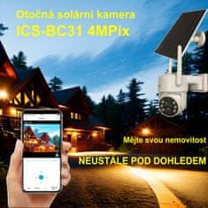 Innotronik Bateriová solární WiFi otočná IP kamera ICS-BC31 4.0MPix