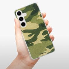 iSaprio Silikonové pouzdro - Green Camuflage 01 pro Samsung Galaxy S24