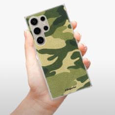 iSaprio Silikonové pouzdro - Green Camuflage 01 pro Samsung Galaxy S24 Ultra