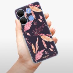 iSaprio Silikonové pouzdro - Herbal Pattern pro Infinix Smart 7