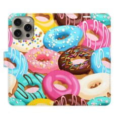 iSaprio Flipové pouzdro - Donuts Pattern 02 pro Apple iPhone 15 Pro Max