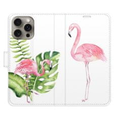 iSaprio Flipové pouzdro - Flamingos pro Apple iPhone 15 Pro Max