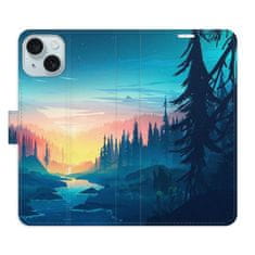 iSaprio Flipové pouzdro - Magical Landscape pro Apple iPhone 15 Plus