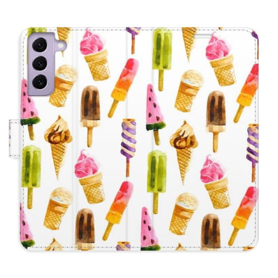 iSaprio Flipové pouzdro - Ice Cream Pattern pro Samsung Galaxy S22 5G