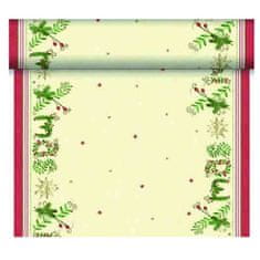 Duni Středový pás Dunicel (0,40x24m) - Christmas gift cream