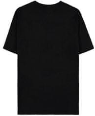 CurePink Pánské tričko s krátkým rukávem Diablo IV: Lilith Sigil (S) černá bavlna
