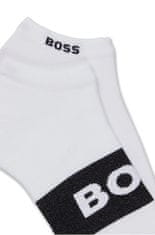 Hugo Boss 2 PACK - pánské ponožky BOSS 50469720-100 (Velikost 39-42)