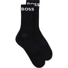 Hugo Boss 2 PACK - pánské ponožky BOSS 50469747-001 (Velikost 39-42)